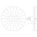 Душова лійка Globus Lux SD07A