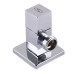 Кран напівобертовий кутовий SOLOMON 1/2″х1/2″ CUBE 7078 ( 2 шт.)