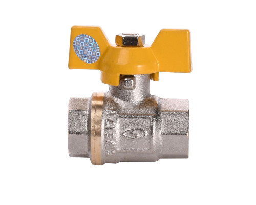 Кран кульовий прямий SOLOMON  1/2″ ВВ ЖБ PN40 B1007