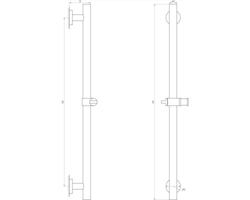 Душова стійка Globus Lux SUS-1106