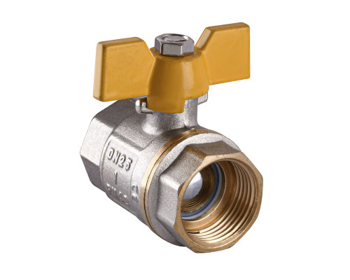 Кран кульовий прямий SOLOMON 1″ ВВ ЖБ PN40 В1007