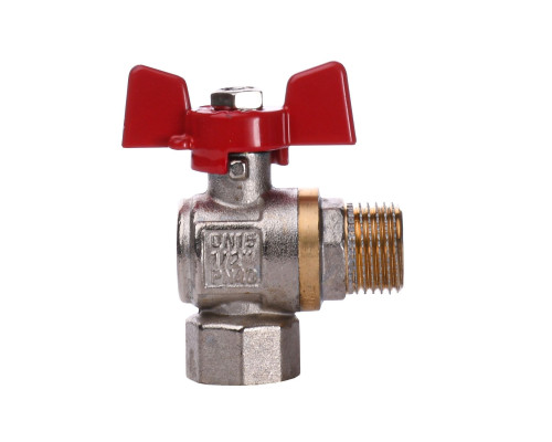 Кран кульовий Q PROFESSIONAL 1/2″  нв КБ  кутовий Q154  PN40