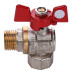 Кран кульовий Q PROFESSIONAL 1/2″  нв КБ  кутовий Q154  PN40