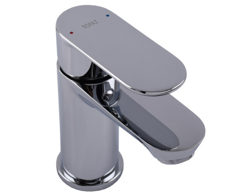 Змішувач для умивальника TOPAZ BARTS TB 07201-H36 висота H-130мм ,шланги TAQ-M1055,D35