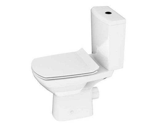 Компакт Cersanit 637 CARINA CLEAN ON 011 3/5 з кришкою slim дюр ліфт