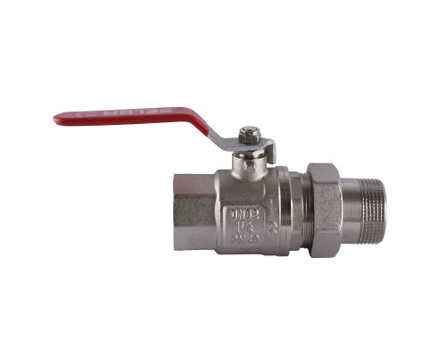 Кран кульовий прямий з американкою SELBA 1 1/4″ КР SL1509
