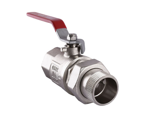 Кран кульовий прямий з американкою SELBA 1 1/4″ КР SL1509