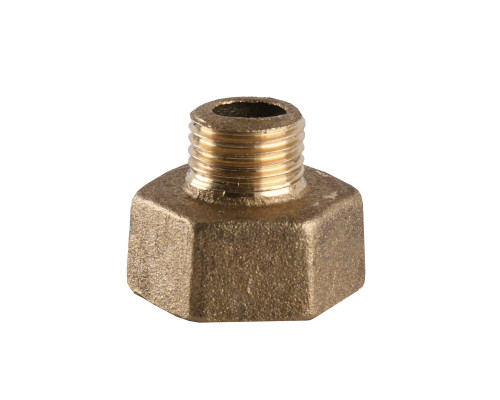 Перехідник редукційний 1/2″х1/4″ВЗ латунний 639Б