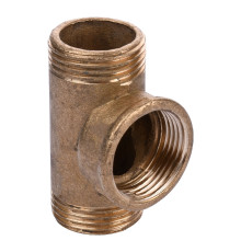 Трійник 3/4″ЗВЗ латунний 658Б