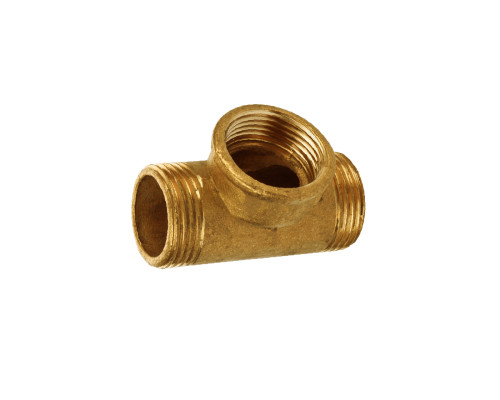 Трійник 3/4″ЗВЗ латунний 658Б