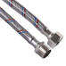 Шланг нержавіюча сталь ECO FIX 1/2″х1/2″ ЗВ  2,0 м EPDM