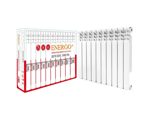 Радіатор біметалевий секційний 500/96 BIWIDE ENERGO