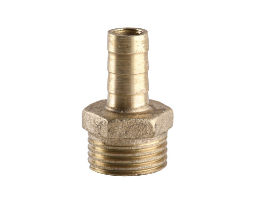 Штуцер 1/2″З 10мм латунний 1603Б