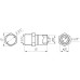Муфта із зовнішньою різьбою прес APE ITALY AP 101 3/4″х20