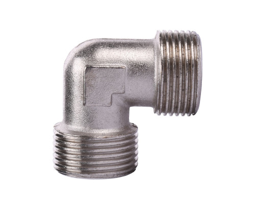 Кутник 3/4″ЗЗ нікельований Ni 08790.03б