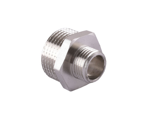 Ніпель SOLOMON 1 1/2″х3/4″ ЗЗ нікель 8208