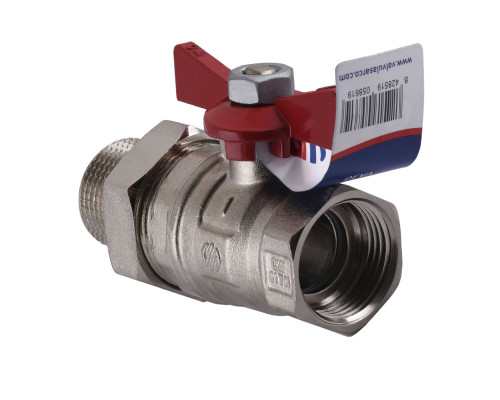 Кран кульовий ARCO    1″ SENA 154105 прямий з американкою (754105)