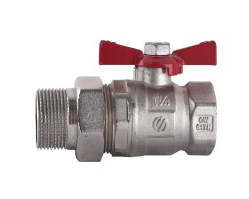 Кран кульовий прямий з американкою  ARCO 1 1/4″ SENA 154106