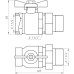 Кран кульовий прямий з американкою  ARCO 1 1/4″ SENA 154106