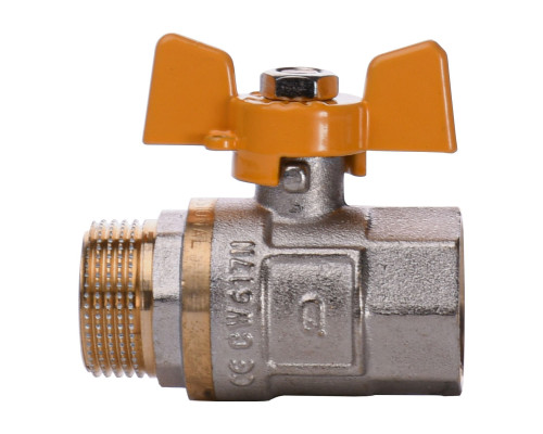 Кран кульовий прямий Q PROFESSIONAL 3/4″ ЗВ ЖБ PN40 QP152
