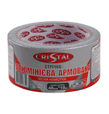 Стрічка алюмінієва армована CRISTAL 48мм х 10м