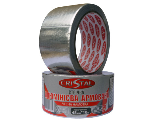 Стрічка алюмінієва армована CRISTAL 48мм х 10м