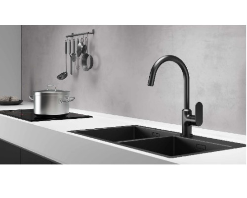 Змішувач для кухні Globus Lux Ontario GLO-0203S-BB