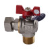 Кран кульовий кутовий з американкою SOLOMON 1/2″ ПОСИЛЕННИЙ B1043