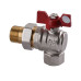 Кран кульовий кутовий з американкою SOLOMON 3/4″ ПОСИЛЕННИЙ B1043