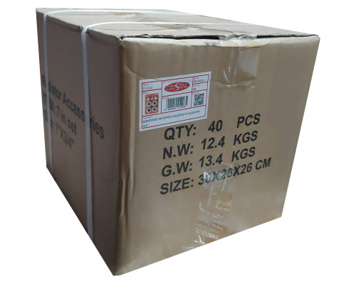 Комплект футорок секційного радіатора CRISTAL NR-2012 3/4″ (HT 404)