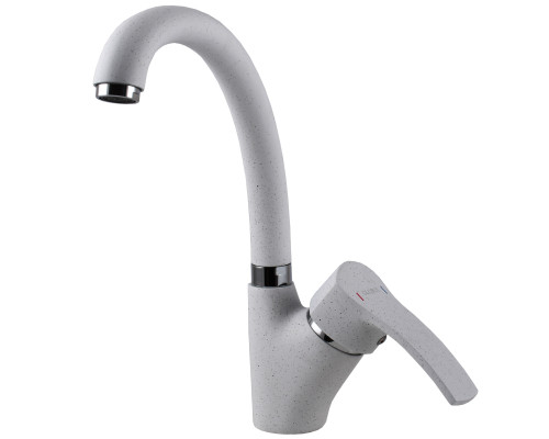 Змішувач для кухні Globus Lux QUEENSLAND GLQU-0203S-BIG-7-WHITE