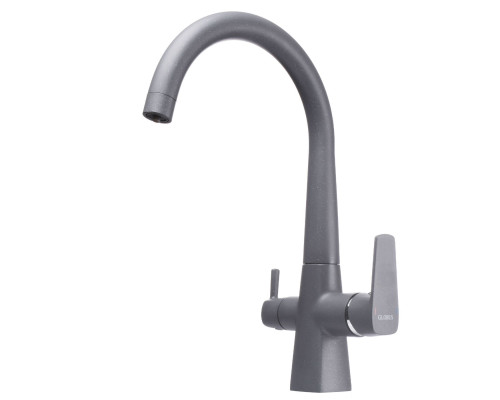 Змішувач для кухні під осмос Globus Lux LAZER GLLR-0999-3-TITANIUM