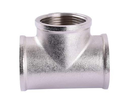 Трійник SOLOMON 3/4″ ВВВ нікель 8202