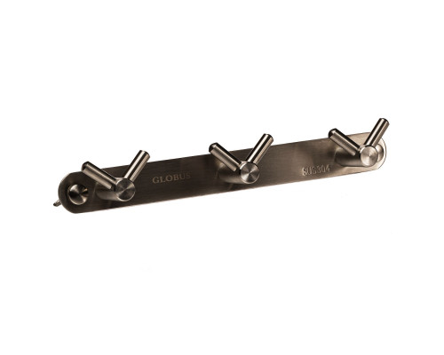 Планка з гачками Globus Lux SS8435-3  -SUS304