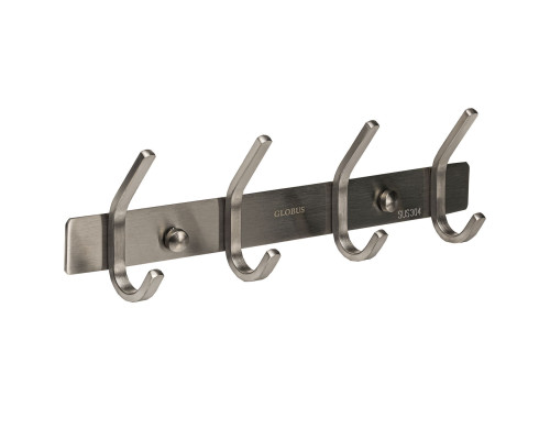 Планка з гачками Globus Lux SQ 9435-4 SUS304