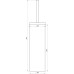 Йоржик Підлоговий Globus Lux SQ 9429B SUS304