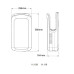Сушарка для рук HOTEC 11.109 ABS White