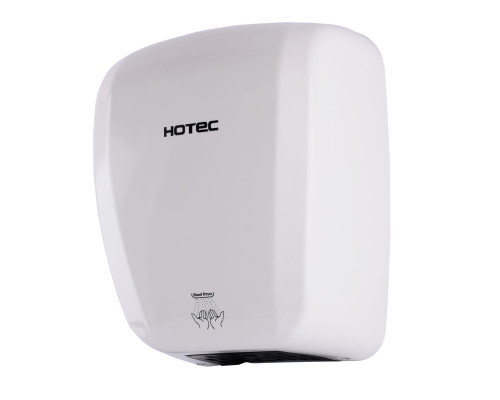 Сушарка для рук HOTEC 11.231 ABS White сенсорна, корпус пластик білий (220В ,1800Вт)