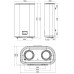 Водонагрівач LEOV LV Flat MR  50 l плоский (50L Flat MR)