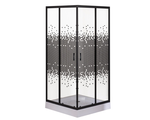 Душова кабіна квадратна NER L90TB.Mosaic (L90B.Mosaic) BRAVO (2уп.)