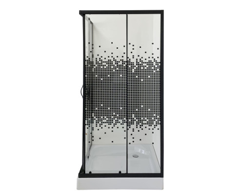 Душова кабіна квадратна NER L90TB.Mosaic (L90B.Mosaic) BRAVO (2уп.)