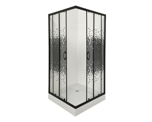 Душова кабіна квадратна NER L90TB.Mosaic (L90B.Mosaic) BRAVO (2уп.)