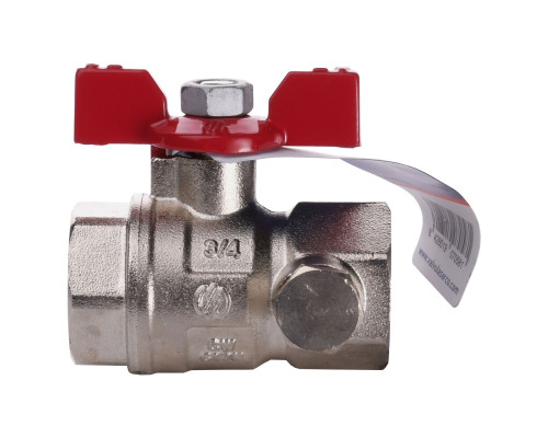 Кран кульовий повнопрохідний ARCO VA30 3/4″ 152204 з краном Маєвського
