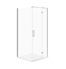 Душова кабіна кутова квадратна JOTA  90x90x195 правосторння  прозоре скло PL