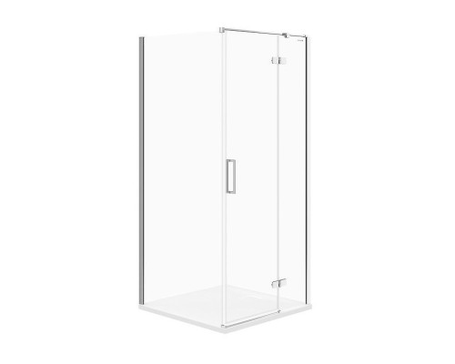 Душова кабіна кутова квадратна JOTA  90x90x195 правосторння  прозоре скло PL