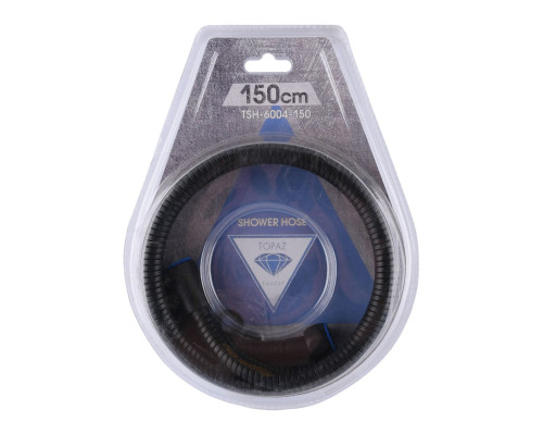 Шланг душовий TOPAZ TSH-6004-150-BL 150см