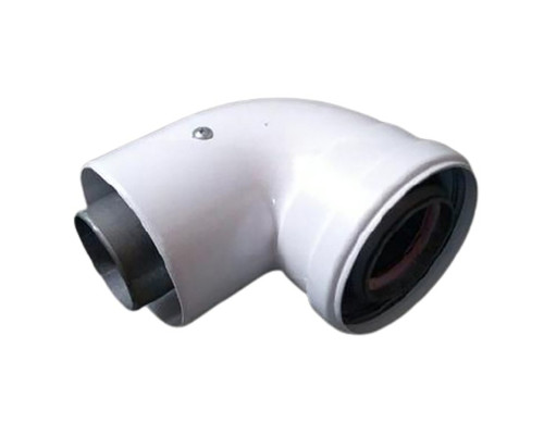 Коліно 90 градусів, d=60/100 mm CE.00.34 H