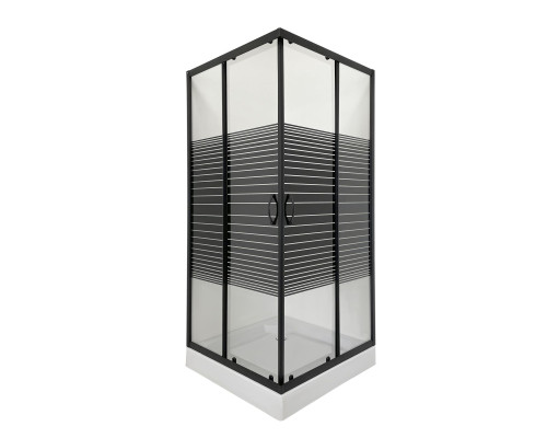 Душова кабіна квадратна NER L90TB.Line (L90B.Line) BRAVO (2уп.)