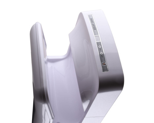 Сушарка для рук HOTEC 11.101 ABS White сенсорна, корпус пластик білий (220В ,1650-2050Вт)
