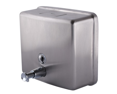 Дозатор рідкого мила HOTEC 13.115-1,2L горизонтальний 1200мл,(158*180*69мм)Stainless Steel SUS304